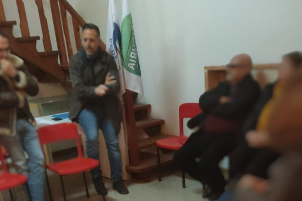 Domenico Sammarco all’incontro di ieri Domenico Sammarco all’incontro di ieri