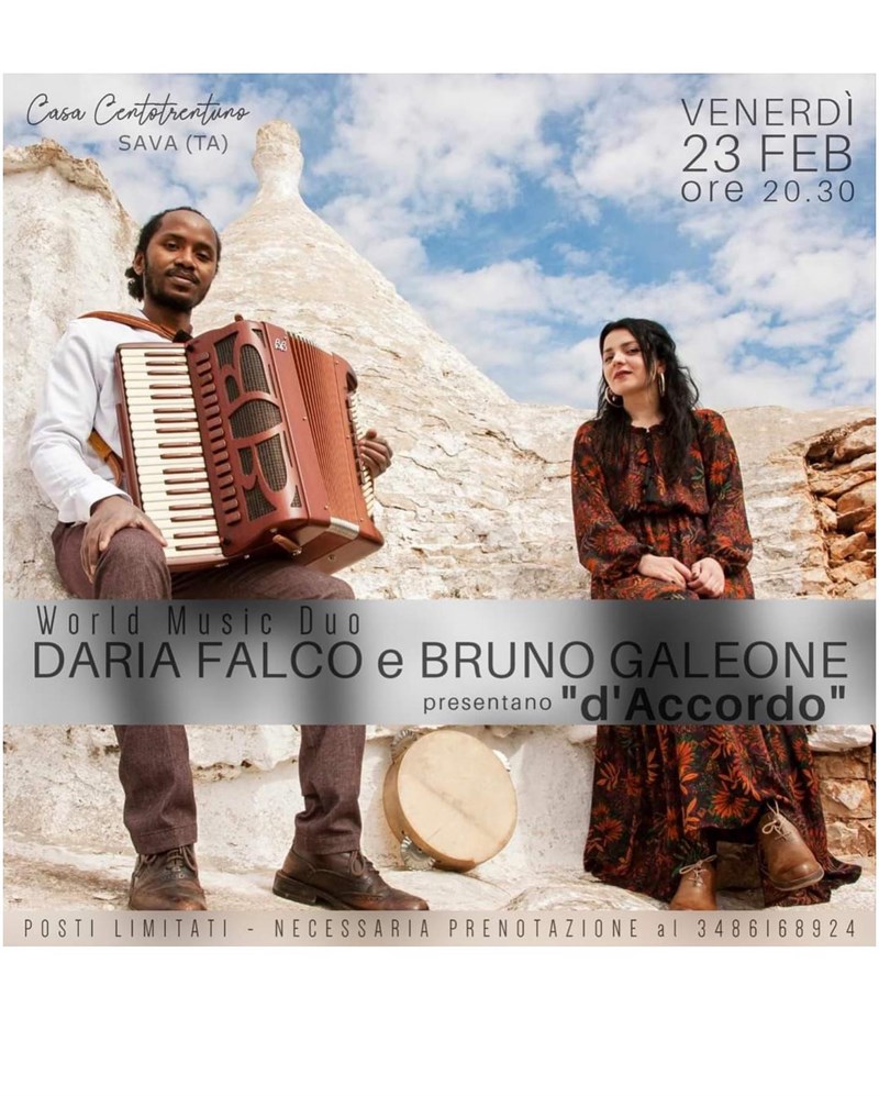 Daria Falco e Bruno Galeone