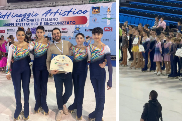 I rotellisti della Asd Manduria Skating sfiorano il podio