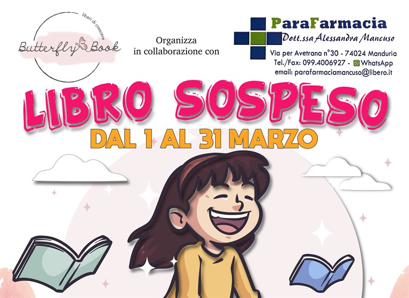 Libro sospeso, solidarietà e cultura a Manduria