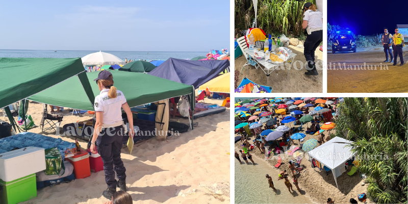 Agenti in spiaggia per il rispetto delle regole Agenti in spiaggia per il rispetto delle regole