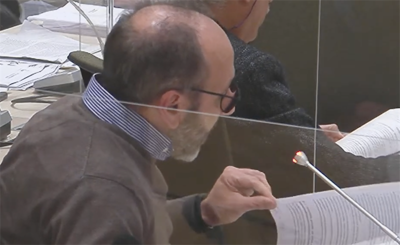 Il consigliere Capogrosso Il consigliere Capogrosso