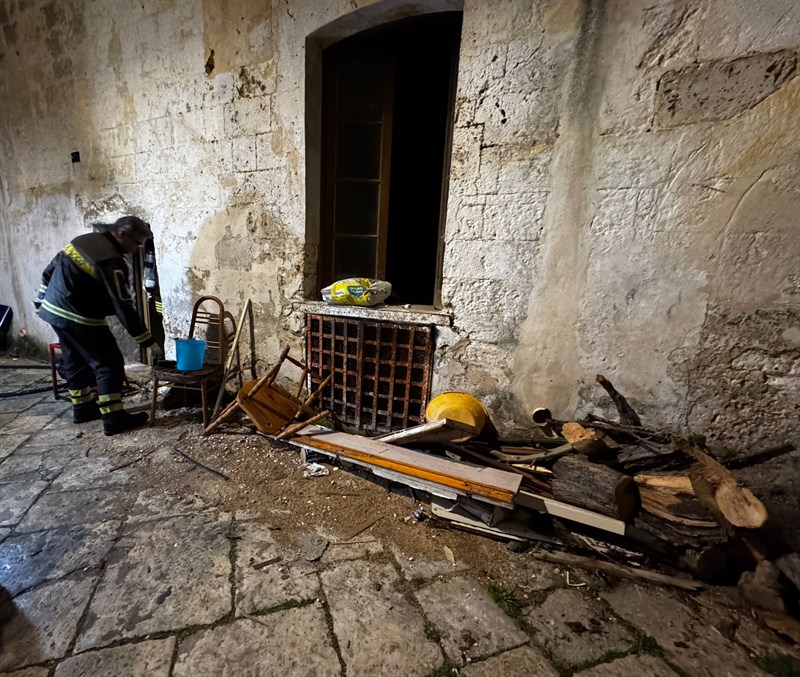 L’incendio