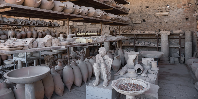 Reperti archeologici (Foto di repertorio) Reperti archeologici (Foto di repertorio)