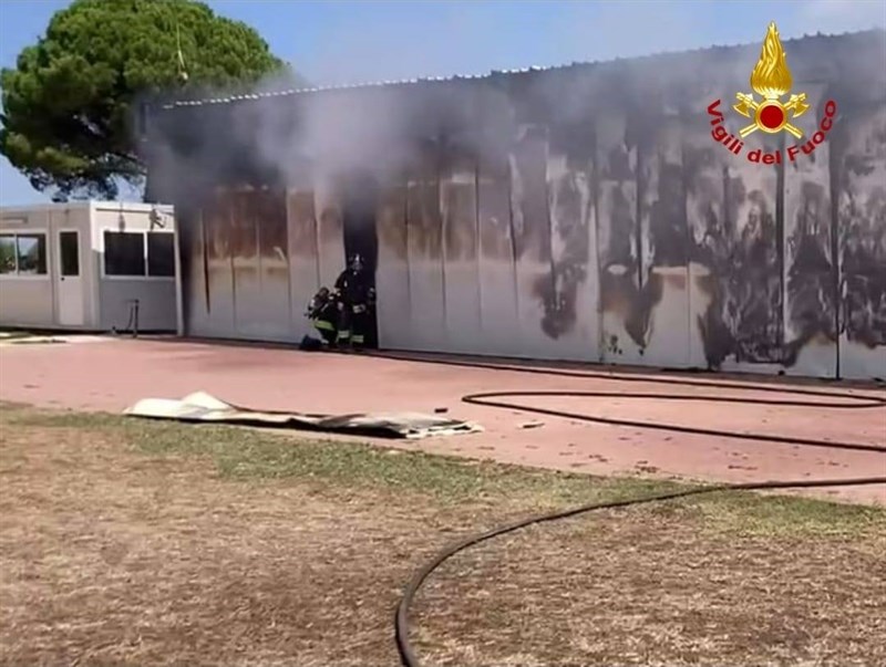 L'incendio
