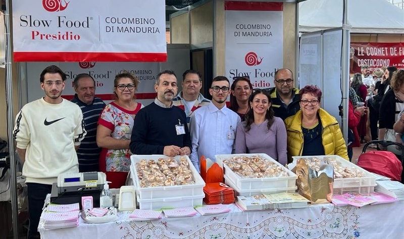La delegazione manduriana a Torino La delegazione manduriana a Torino