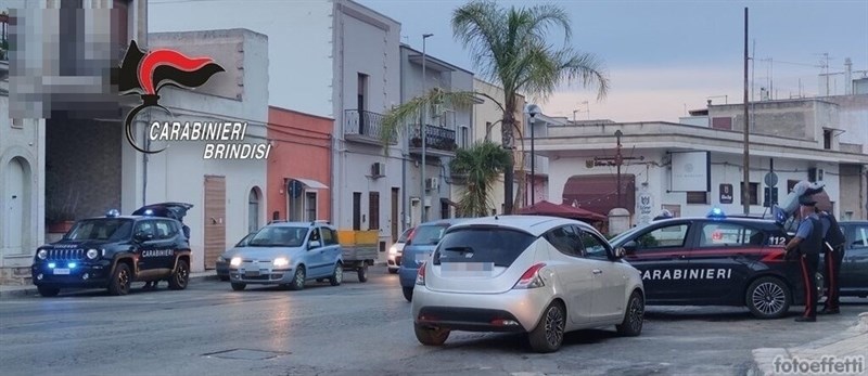 Controlli antidroga a Oria, tre denunciati e due segnalati nel weekend