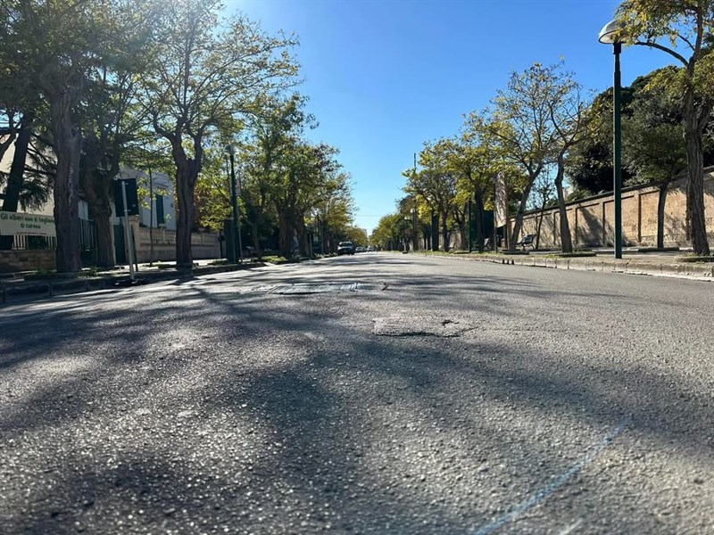 Viale Mancini (Foto Alessandro Nardelli)