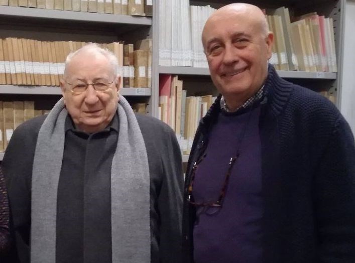 Benedetto Fontana con Gregorio Dinoi nella Marco Gatti Benedetto Fontana con Gregorio Dinoi nella Marco Gatti