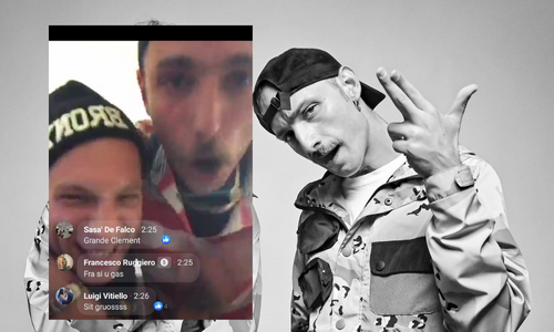 Clementino con Mouri Clementino con Mouri