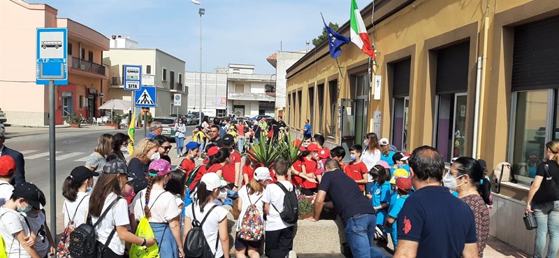 La manifestazione di ieri a Uggiano La manifestazione di ieri a Uggiano