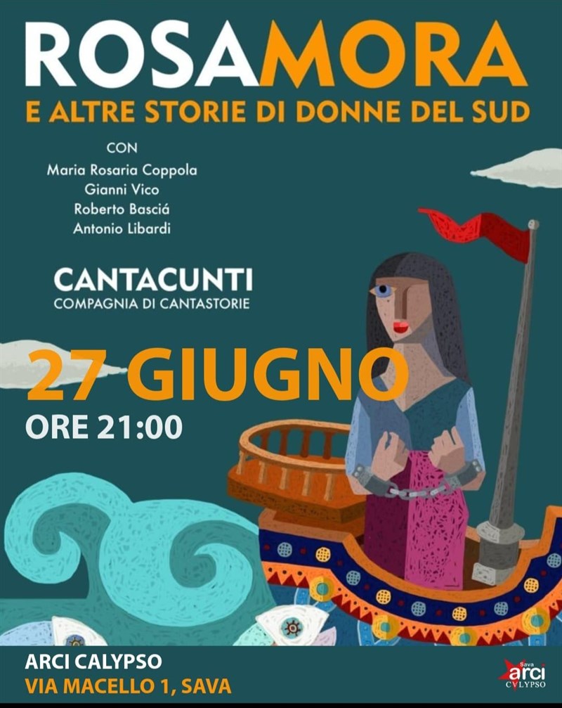 I Cantacunti a Sava con “Rosamora e le altre donne del Sud”