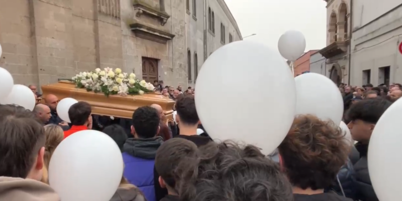 Il funerale di Matteo Buccoliero Il funerale di Matteo Buccoliero