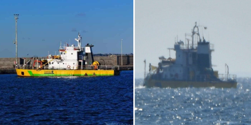 E' la "Ievoleco" la nave tecnica al largo di Specchiarica (e non riguarda il progetto eolico offshore)