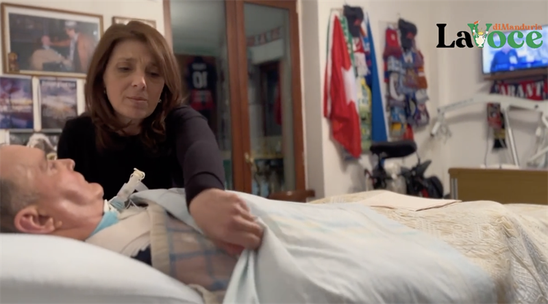 Prigioniero nel letto per 14 anni: il dramma raccontato dalla moglie di Piero Pizzi VIDEO