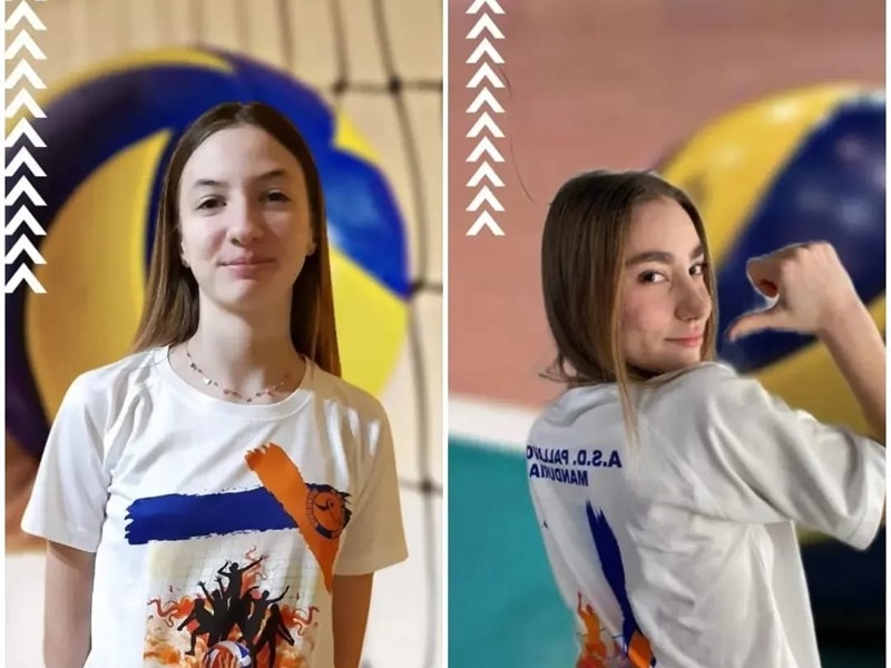 Due atlete della Pallavolo Manduria convocate nella squadra delle province di Taranto e Brindisi