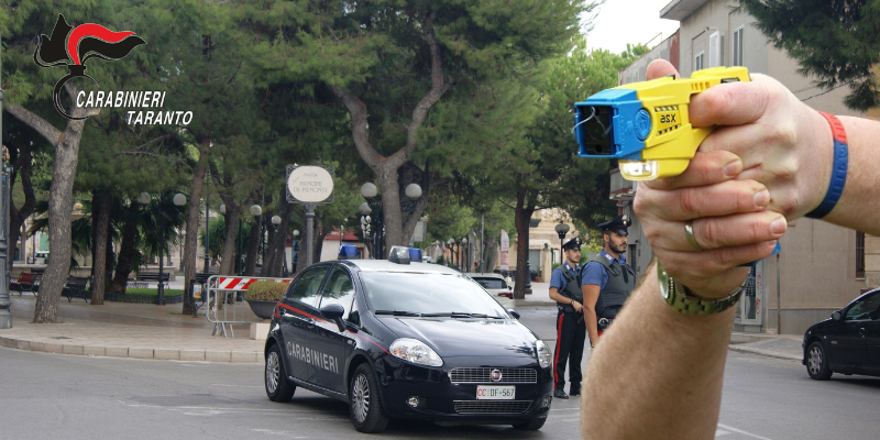 Carabinieri pistola Taser Carabinieri pistola Taser