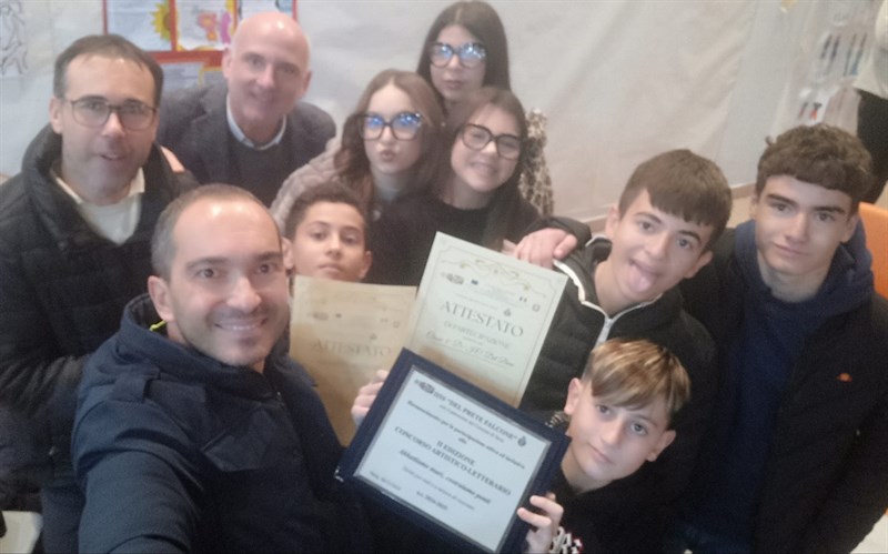 Gli alunni della “Buonarroti” premiati a Catania con una menzione speciale per il video sulla legalità