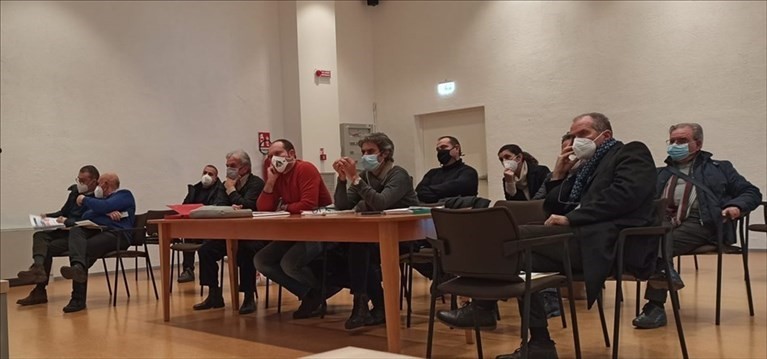 I tecnici convocati sul Pug I tecnici convocati sul Pug