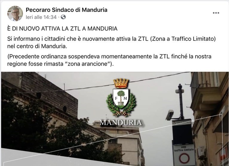 Il post di Pecoraro Il post di Pecoraro