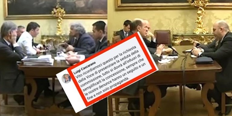 Lo streaming di Grillo Lo streaming di Grillo