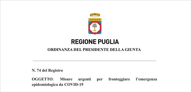Ordinanza Ordinanza
