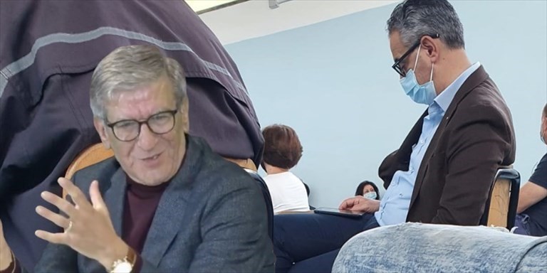 Il sindaco Dario Iaia in attesa del vaccino Il sindaco Dario Iaia in attesa del vaccino