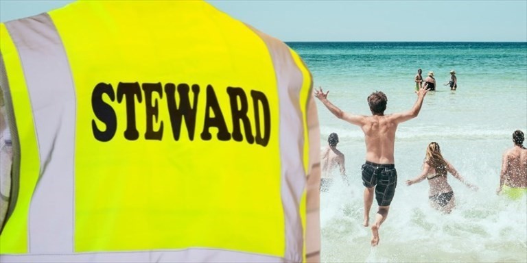 Steward da spiaggia