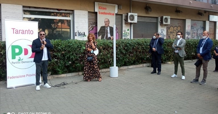 La manifestazione a Taranto