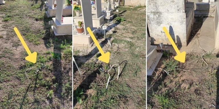 Trappole nel cimitero