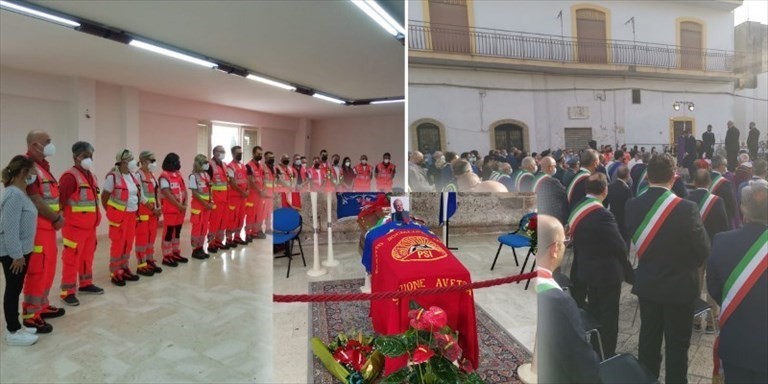 I funerali del sindaco Minò