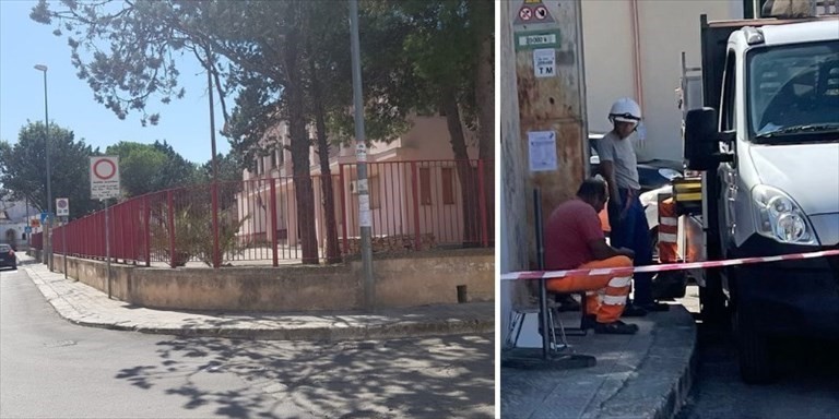 Lavori in corso, scuola chiusa Lavori in corso, scuola chiusa