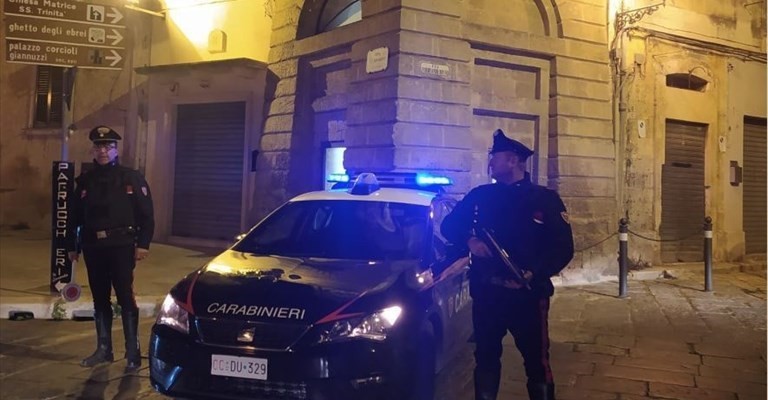 Carabinieri a Manduria