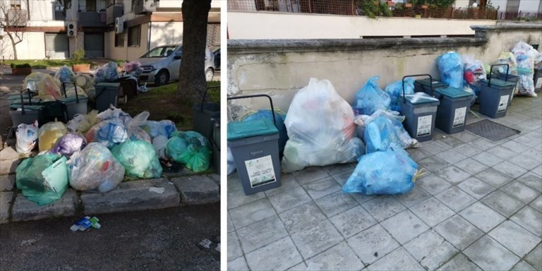 Spazzatura non ritirata perchè non conforme Spazzatura non ritirata perchè non conforme