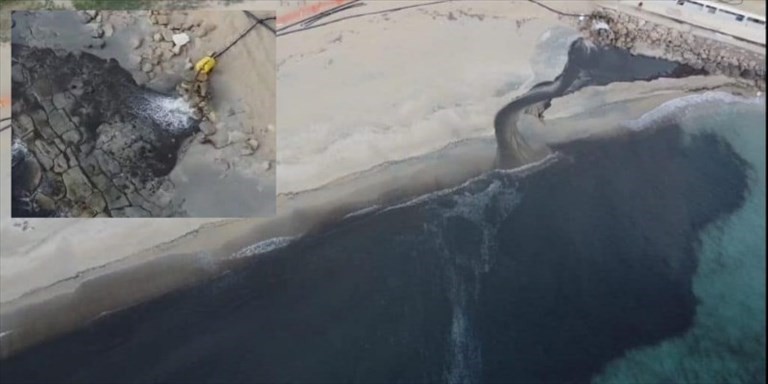 Mare nero a Campomarino