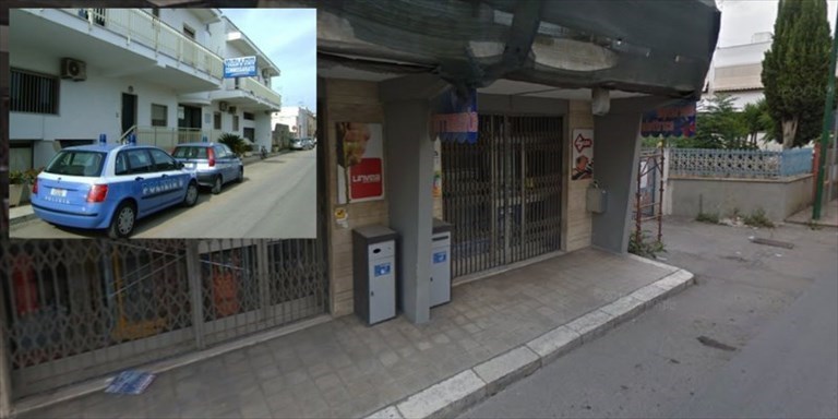 Il locale preso di mira dal ladro Il locale preso di mira dal ladro