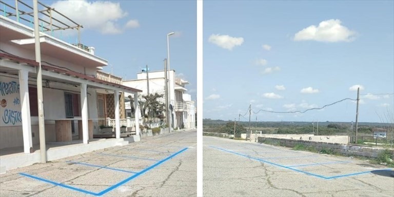 Strisce blu a Torre Colimena