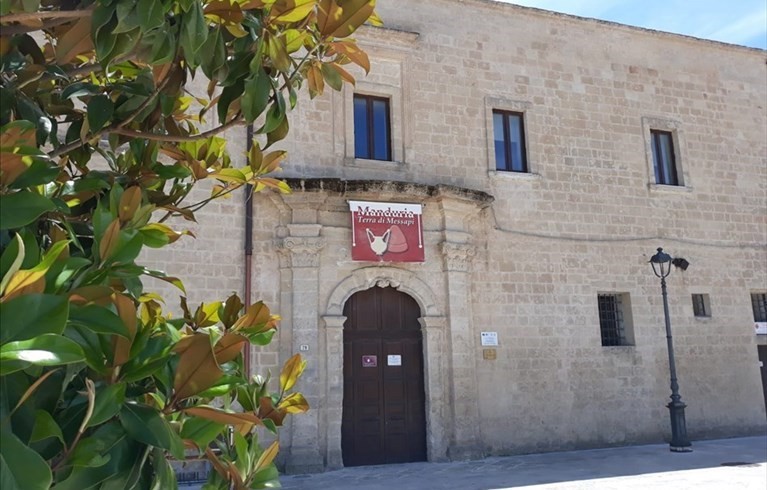 La sede del museo Messapico 