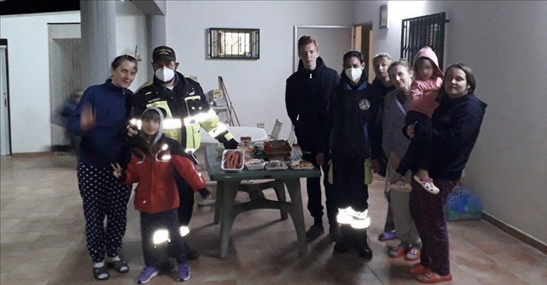Gli aiuti agli ucraini a Manduria Gli aiuti agli ucraini a Manduria