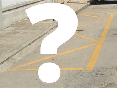 Le strisce gialle al doppio Le strisce gialle al doppio