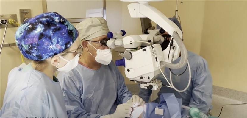 Eseguito al Miulli il primo trapianto di cornea artificiale in Italia in struttura pubblica