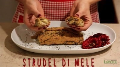 VIDEORICETTA in un minuto: strudel di mele