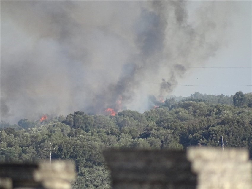 Incendio La Marina Piccola Avetrana