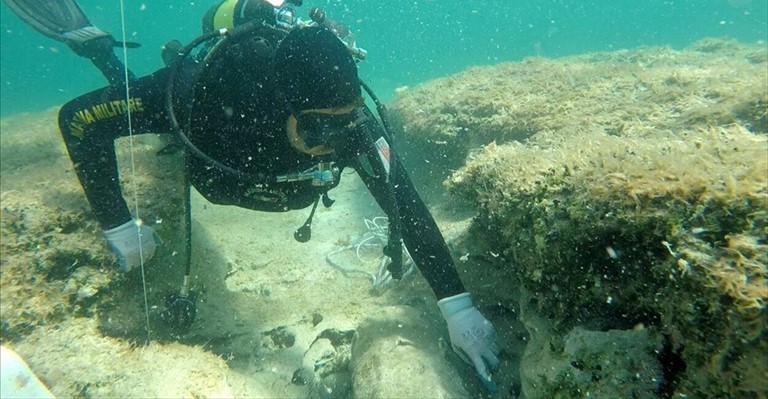 Dopo l'ordigno di Torre Colimena, un altro ritrovamento a Campomarino | IL VIDEO