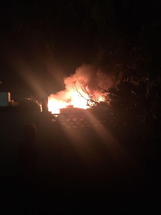 Incendio Spiaggia del Conte, Punta Prosciutto