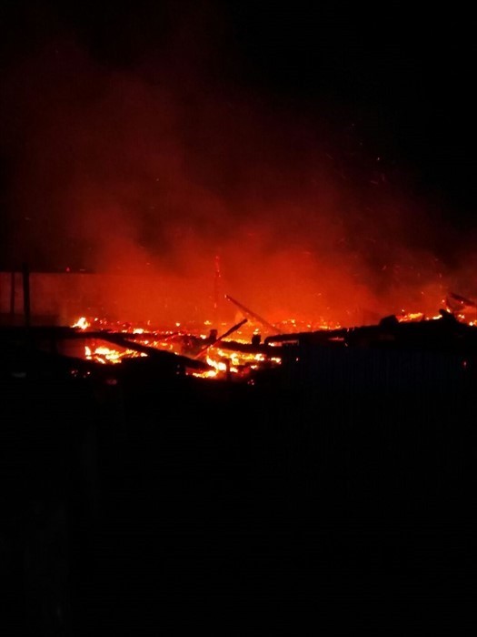 Incendio Spiaggia del Conte, Punta Prosciutto