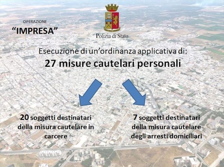 Impresa gli indagati