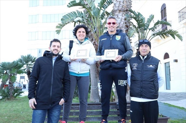 ?L’atleta manduriana Liliana Gentile prima sulla vetta del grattacielo di Gallipoli