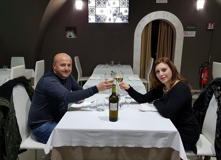 Antonella Caforio e Giuseppe Dinoi Antonella Caforio e Giuseppe Dinoi