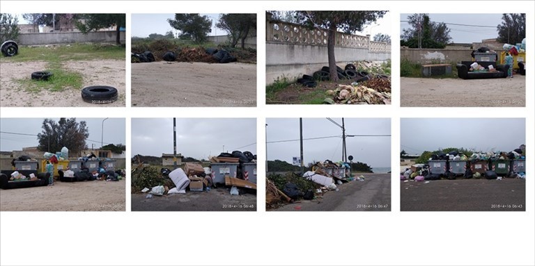 Le isole "ecologiche" a San Pietro in Bevagna